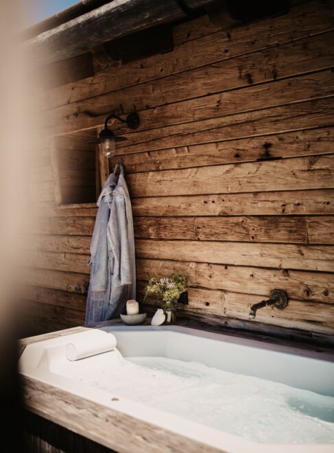 Almdorf BERGHERZ - Chalets mit Outdoor-Whirlpool - traumhafte Lage direkt in den Bergen