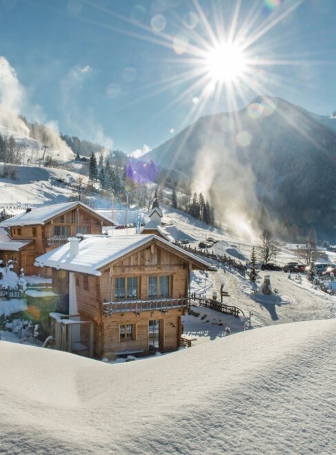 Chaletdorf BERGHERZ - Chalets in Österreich mieten - Winterurlaub in den Bergen