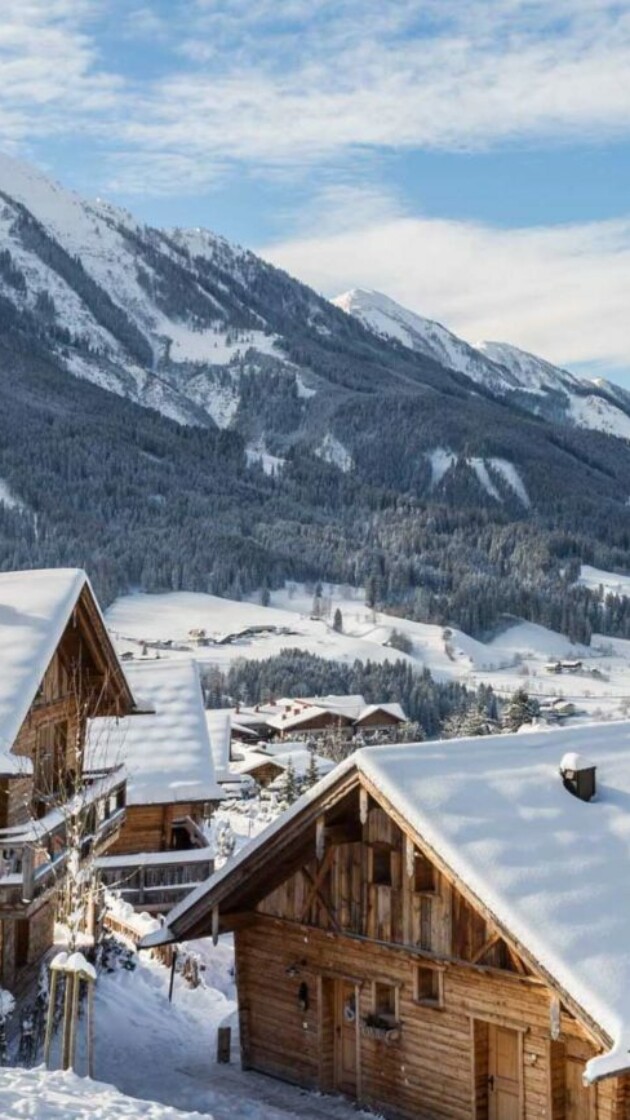 Chalets zum Mieten in Österreich - Traumhafte Lage direkt im Skigebiet Ski amadé