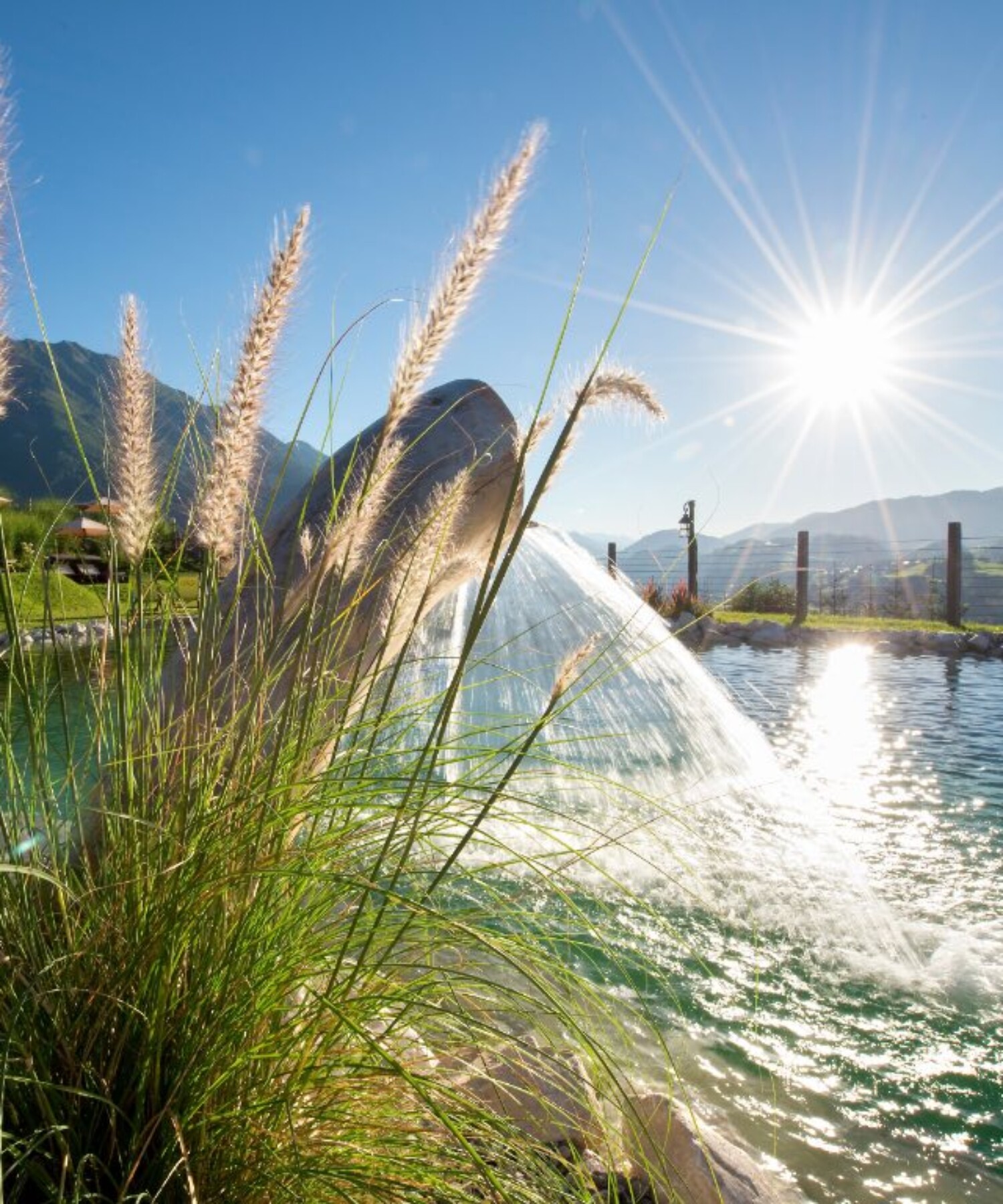 Bio-Badesee im Chaletdorf BERGHERZ in Alpendorf - Österreich